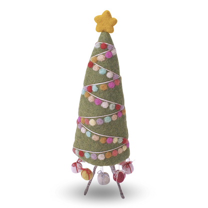 Filzlig Weihnachtsbaum 35cm  Gry & Sif Freisteller
