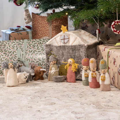 Nativity figures of the three kings