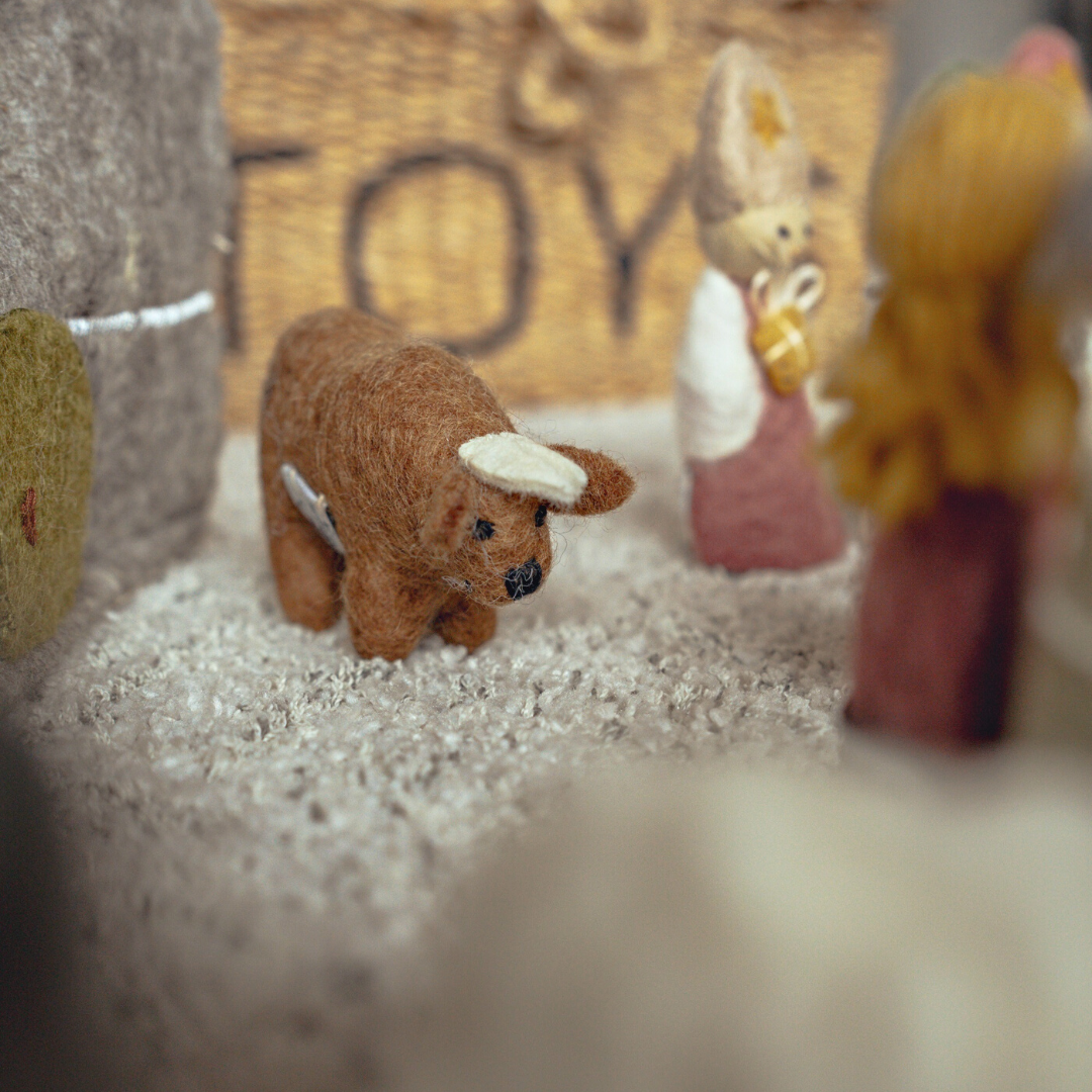 Chiffres de la Nativité âne, mouton et bœuf